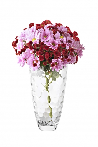 VIDIVI, skleněná váza HONEY, průměr 17,5 cm, výška 30 cm