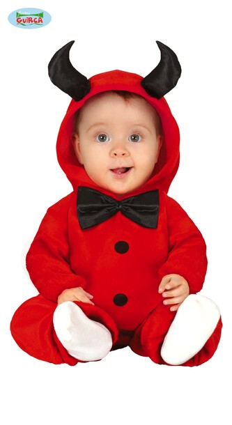 Baby malý ďáblík dětský kostým 12-18 měsíců