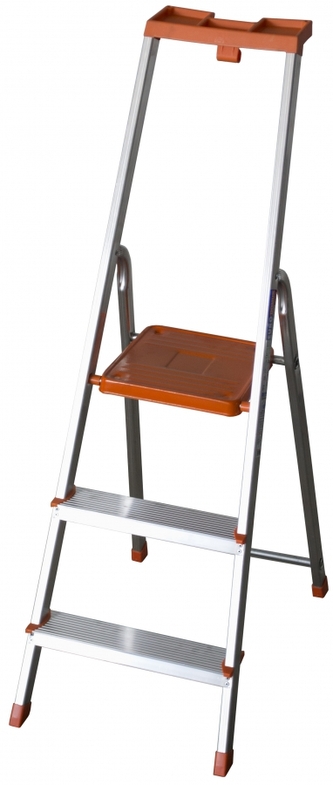 Facal, schůdky 2+1, 3 stupně - 62 cm, 43,5 x 139 x 10 cm, záruka 5 let