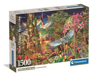 Puzzle 1500 Woodland Fantasy Garden