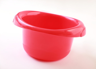 PRAKTIK - lavor/mísa 6L červená