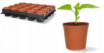 IGOTREND, Květináč sadbový 6 cm, 20 ks