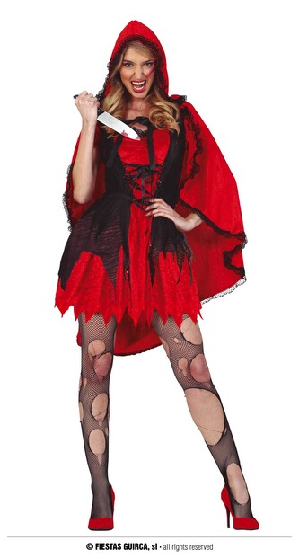 Červená karkulka dámský kostým M 38/40