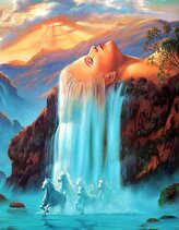 Diamantový obrázek - snění 30 x 40 cm