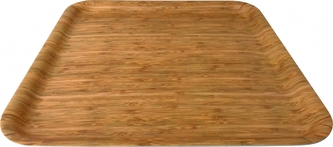 DUE ESSE, Podnos Bamboo Nature 33 x 33 cm, světlý