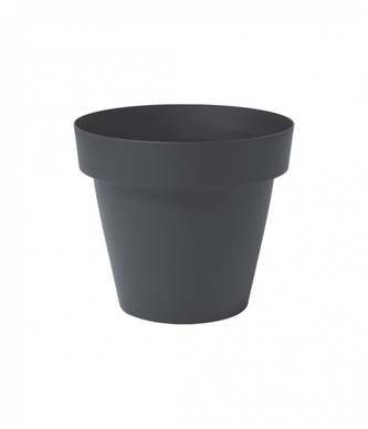 Gardino, Květináč MELROSE s kolečky, průměr 60 cm, antracit