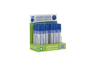 Kuličkové pero "Signetta", displej/120 ks, modrá, 0,7 mm, ICO