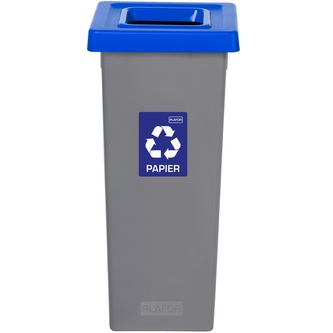 Igotrend, 723003 Koš na tříděný odpad 75 l, FIT BIN šedá/modrá