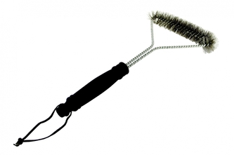 Somagic, Nerezový kartáč na čištění roštů ve tvaru T s plastovou rukojetí 31 cm