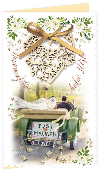 Karta z życzeniami Ślub 13-6141, Argus