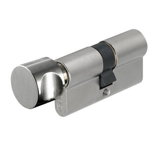 vložka cylindrická 30+35 3kl. Ni s knoflíkem 3. třída bezpečnosti, ISEO F6