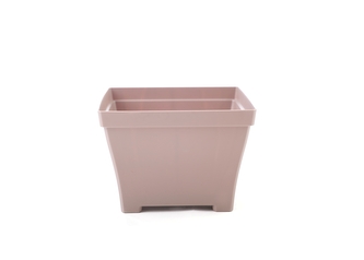 Gardino, Květináč MELROSE QUADRATE, rozměry 20 x 20 x 14 cm, hnědý