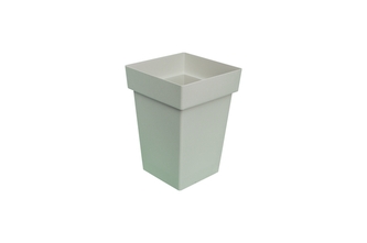 Gardino, Květináč MELROSE QUADRATE, rozměry 24 x 24 x 33 cm, béžový