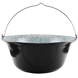 IGOTREND, 50427 Kotlík na guláš smalt 10 l /39 cm, černý