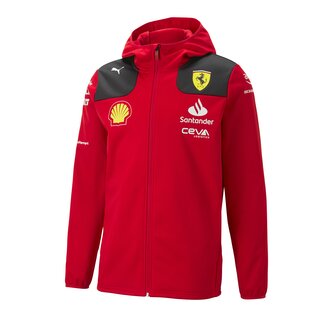 Scuderia Ferrari F1 týmová softshell bunda s kapucí SF - L