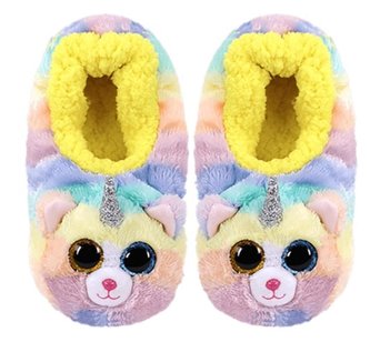 TY Fashion Heather - Pantofle Kot z rogiem