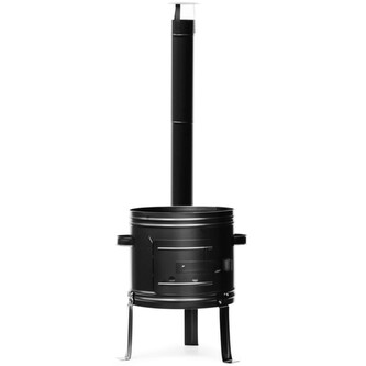 IGOTREND, 17992 Kotlíkový set na guláš - PARTY 14 l  černý