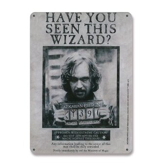 Logoshirt Cedule na zeď Sirius Black, Harry Potter