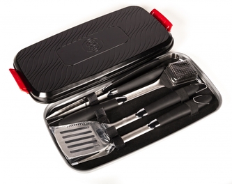 Somagic grilovací 5 dílná nerezová sada v boxu, LUX