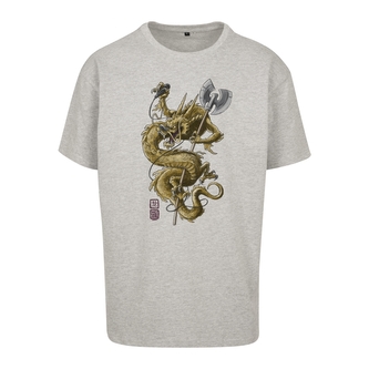 Triko Wu-Wear Dragon Tee - šedé, M