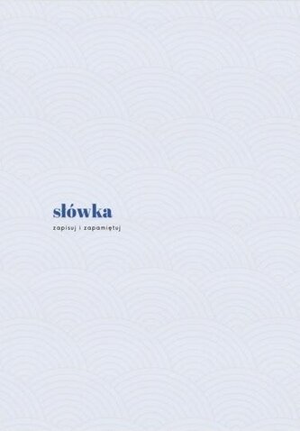 Zeszyt japoński A5/100K Słówka