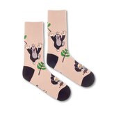 Ponožky Krtek hnědý Hnědé M (39-42)