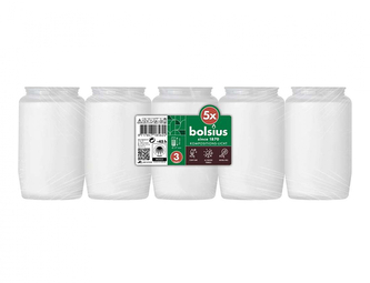 Náplň do hřbitovní lampy d6x9,5cm 130g 5ks olejová náplň