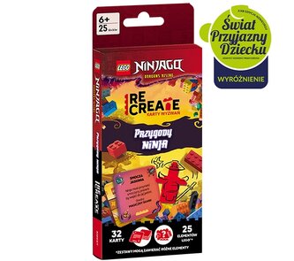 LEGO Ninjago. Recreate. Karty wyzwań. Przygody Ninja