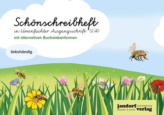 Schönschreibheft in VA - rechtshändig - Vereinfachte Ausgangsschrift - mit alternativen Buchstabenformen