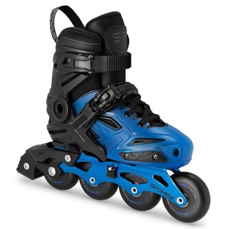 Spokey FREESPO JUNIOR Dětské kolečkové brusle, modré, vel. 35-38