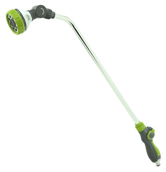 Pistole zavlažovací kruhová kov/plast 8 funkcí s nástavcem