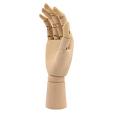 Dřevěná figurka 25 cm - pravá ruka