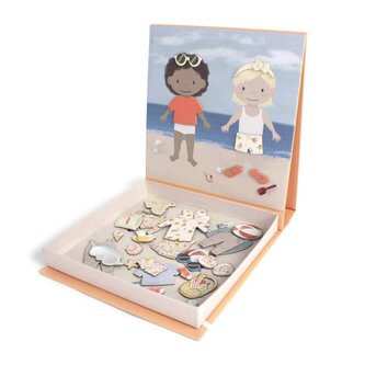 MAGNETICKÁ HRA DRESS-UP FILIBABBA - A DAY AT THE BEACH