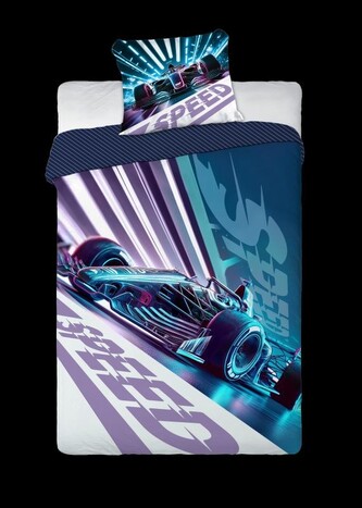 FARO Povlečení Formule Speed  Bavlna, 140/200, 70/90 cm