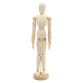 Dřevěná figurína, mužská postava 12"/30 cm