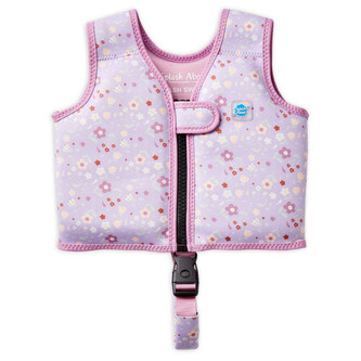 Splash About Dětská plovací vesta Go Splash s bezpečnostním páskem Lilac Spring Vel. M (2-4 roky )