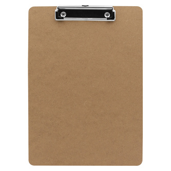 Podložka na psaní s klipem z kartonu /A4