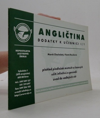 Angličtina dodatky k učebnici I/1