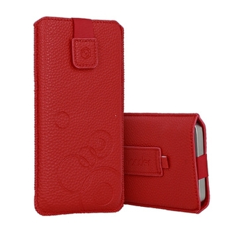 Pouzdro DEKO Wonder, velikost XXL (17,5x9,5), červená