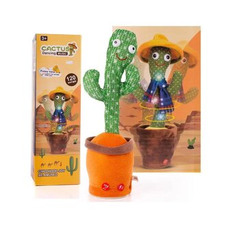 Kaktus interaktywny tańczy oraz śpiewa
