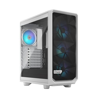 Fractal Design Meshify 2 Compact RGB White TG Clear Tint Fractal Design Meshify 2 Compact RGB White TG Clear Tint