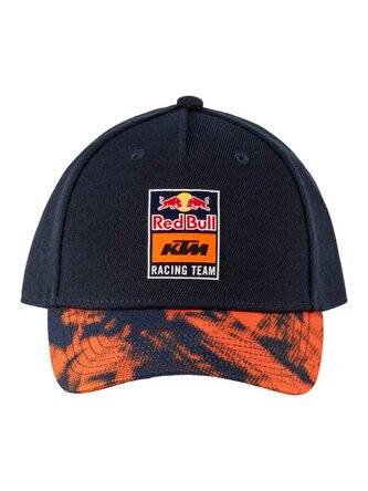 Dětská kšiltovka se zahnutým kšiltem KTM Red Bull Racing GRID tmavě modrá