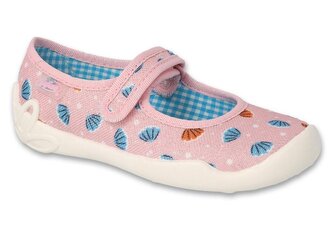 114X529 - dívčí balerínky Befado růžové, mušle 114X529_29