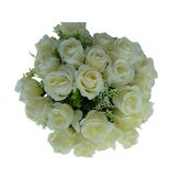 Růže kytice 24 květů, bílá  AB025 bílá
