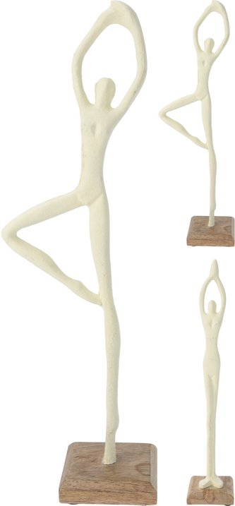 RZEŹBA 36CM BIAŁA 2 RODZAJE