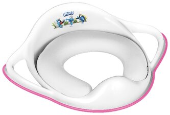 MALTEX Miękka nakładka Smerfy biały/różowy