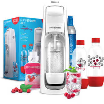 Výrobník sody SODASTREAM Jet MegaPack Love Raspberry