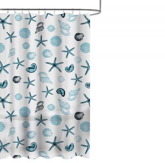 DuraHome Závěs koupelnový 180x200 cm PEVA, vzorovaný_HW1524