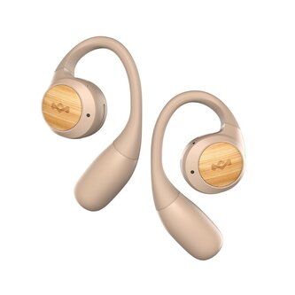 House of Marley Liberate Open Ear, otevřená bezdrátová sluchátka, Cream