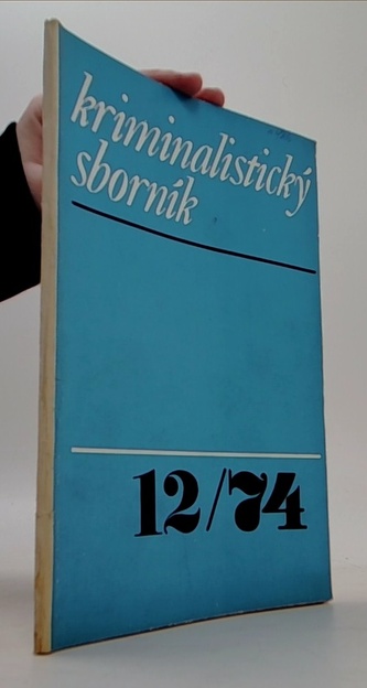Kriminalistický sborník 12/74